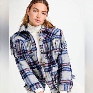 0106 - Blank NYC Fringe Jacket